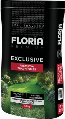 Obrázok produktu pre AGRO Trávna zmes FLORIA Exclusive - vrece 10 kg