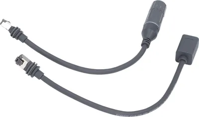 Zdjęcie produktu dla 1 para adapterów SPX do RJ45, wodoodporność IP67, prędkość 1200 Mb/s, złącze SPX do RJ45 do anteny satelitarnej Gen3 i routera