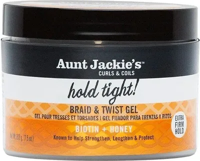 Zdjęcie produktu dla Aunt Jackie's Biotin + Honey Braid & Twist Gel 7,5oz.