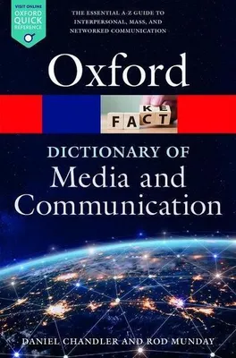 Produktbild von A Dictionary of Media and Communication