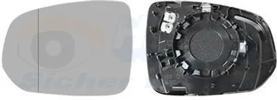 Produktbild von VAN WEZEL Spiegelglas Außenspiegel Links für VOLVO XC60 II (246) Asphärisch Beheizbar ohne Automatische Abblendung 5926837
