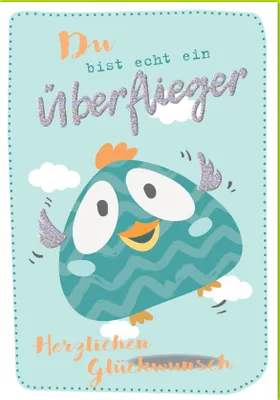 Produktbild von Geburtstag - A4 - Glückwunschkarte im Format 21 x 29,7 cm mit