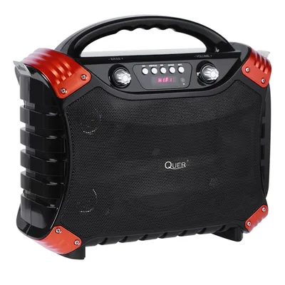 Obrázok produktu pre Prenosný aktívny bluetooth reproduktor QUER s funkciou MP3, FM rádiom a mikrofónom