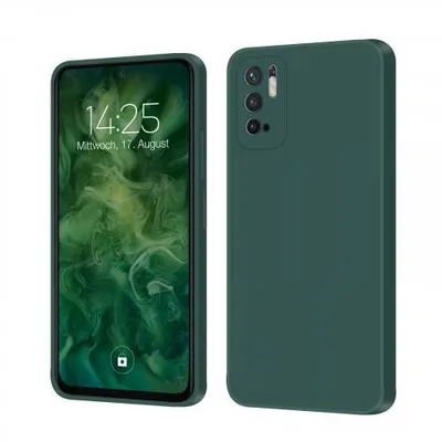 Produktbild von Liquid Silikon Hülle für Xiaomi - Farbe: Grün - Modellkompatibilität: Für Xiaomi Redmi Note 10 5G