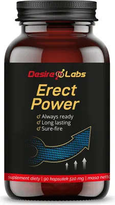 Produktbild von Desire Labs Erect Power™ (Unterstützung der sexuellen Funktion, Verbesserung der Libido) 90 Kapseln