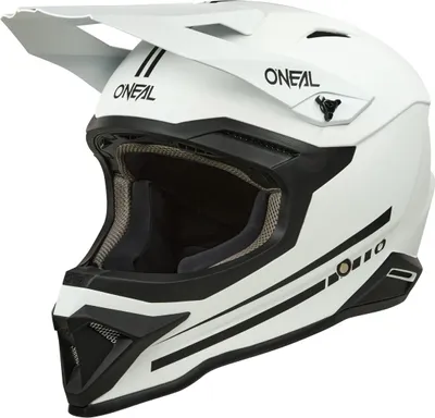 Produktbild von Oneal 1SRS Solid Motocross Helm, weiß matt, S