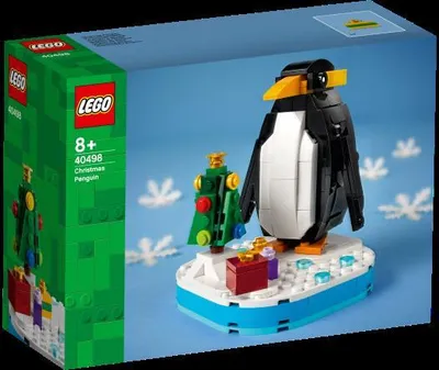 Zdjęcie produktu dla LEGO Iconic Bożonarodzeniowy pingwin, Zestaw do budowania, 8 lat(a), Plastik, 244 szt., 260 g