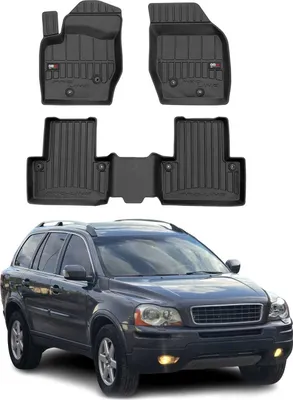 Immagine prodotto di 2002-2014 Volvo XC90 Tappetini TPE Nero 3 pz