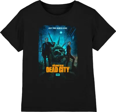Produktbild von The Walking Dead - "Dead City" T-Shirt für Kinder TV31444 (128) (Schwarz)