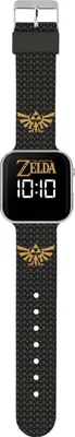 Produktbild von The Legend of Zelda LED-Uhr mit Bedrucktem Armband