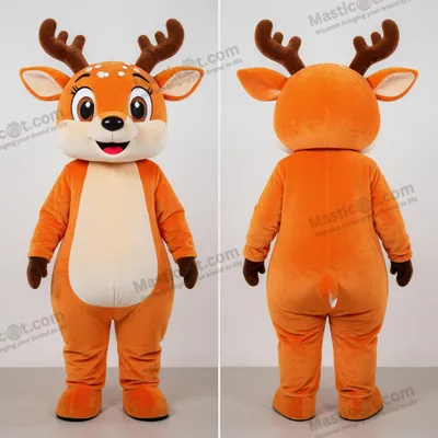 Immagine prodotto di Cervo Mascotte MASTICOT Cartone Arancione