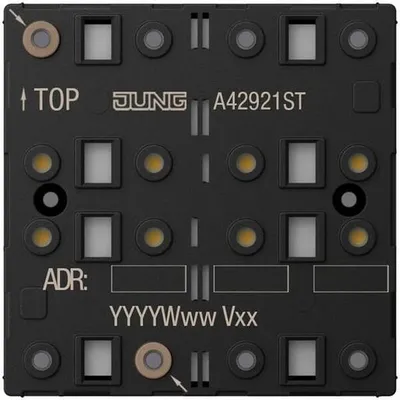 Obrázek produktu pro Tlačítkový senzorový modul JUNG KNX A 4292 1ST (A42921ST)
