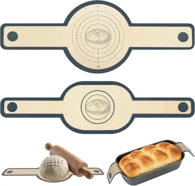 Produktbild von Bäckermatte für Brot, Silikon, Antihaftbeschichtung, zum Backen, 0,4 mm, -40 °C bis 240 °C