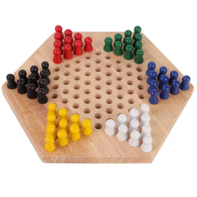 Immagine prodotto di Dama cinese, gioco da tavolo della Dama, sicuro per l'intrattenimento domestico dei bambini