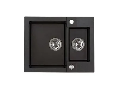 Obrázok produktu pre Alveus Rock - Granitový drez 595x475 mm, s ovládaním odtoku, carbon 1090960
