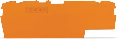 Produktbild von WAGO 2002-1892 - Anschlussblockabdeckung - Orange - 1 mm - 87,5 mm - 32,9 mm - 2,44 g