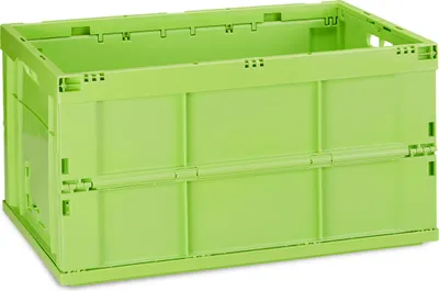 Obrázek produktu pro skládací box relaxdays 60,0 l zelený 58,5 x 40,0 x 31,5 cm