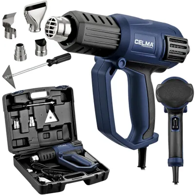 Zdjęcie produktu dla Opalarka CELMA Professional OP2000P, walizka, akcesoria x 5 szt 2000W