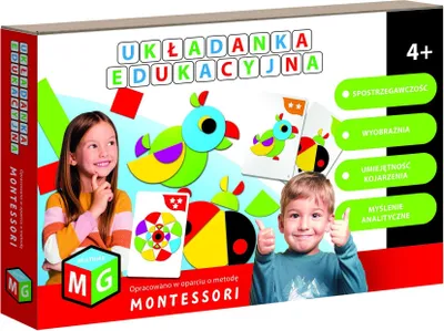 Zdjęcie produktu dla Układanka dla Dzieci Papuga Montessori