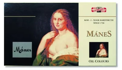 Produktbild von Mánes Ölfarben-Set / 16 ml x 10 Stück