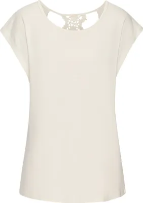 Produktbild von LASCANA Kurzarmshirt creme Größe 36/38
