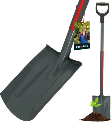 Produktbild von KOTARBAU® Profi-Gärtnerspaten 120cm mit Stiel für Gartenarbeiten Umpflanzen