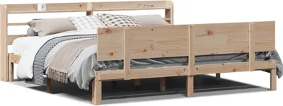 Obrázek produktu pro vidaXL Rám postele s čelem bez matrace 200x200 cm