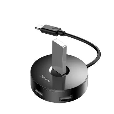 Obrázok produktu pre Baseus CAHUB-G01, USB 3.2 Gen 1 (3.1 Gen 1) Type-C, USB 2.0, USB 3.2 Gen 1 (3.1 Gen 1) Type-C, 480 Mbit/s, Čierna, Akrylonitrilbutadienstyren (ABS)
