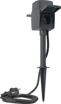 Produktbild von REV Link2Home Außen-Steckdose m Erdspieß 2-fach