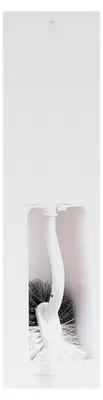 Produktbild von Toilettenbürste mit flexiblem Halter und Randreiniger, Kunststoff-Toilettenbürstenset mit starken Borsten für gründliche Reinigung