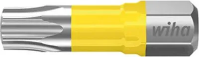 Produktbild von Wiha 41595, 5 Stück(e), Torx, T27, 25 mm, 25,4 / 4 mm (1 / 4"), Hexagonal
