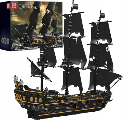 Obrázok produktu pre Mold King 13199 Stavebné bloky - pirátska loď Black Pearl