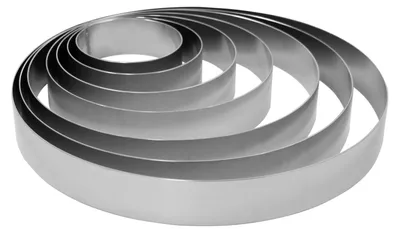 Produktbild von Tortenring-Set, 7-teilig, Höhe: 60mm