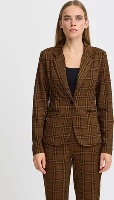 Produktbild von Ichi IHKate Damen Blazer Jackenblazer Anzugsblazer mit Reverskragen 1-Knopf-Form Regular fit