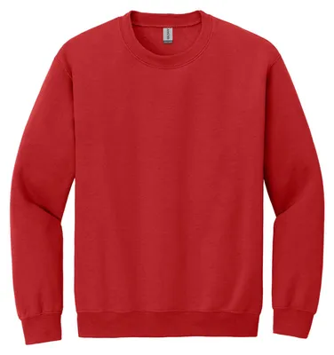 Image de Gildan - Sweat-shirt à col rond pour hommes/femmes Unie LT2002 (3XL) (Rouge)