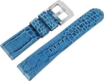 Produktbild von TW STEEL MC Edition | Uhrenarmband 22mm | Leder blau | 8400032