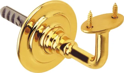 Produktbild von Hochwertiger Messing Handlaufhalter vers. Modelle Handlaufstütze gerader Sattel Handlaufträger Messing poliert