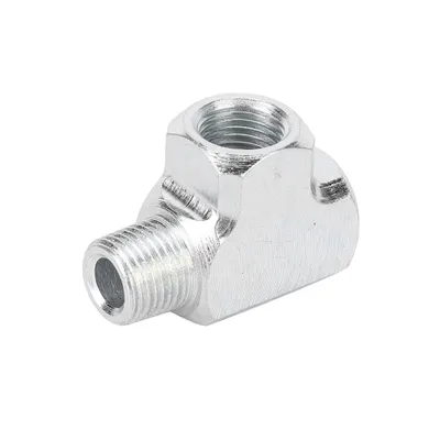 Produktbild von Öl-Wasser-Sensor-Manometer,T-Typ T-Rohr-Verschraubung,T-Rohr-Verschraubung,1/8 T-Rohr-Verschraubung,1/8 T-3-Wege