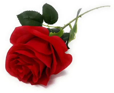 Produktbild von künstliche Rose SIMONE rot H. 45cm D. 7cm Emerald