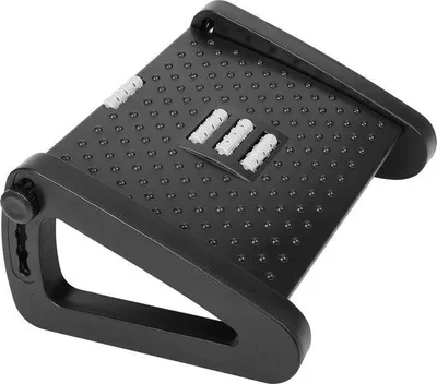 Produktbild von Famanu Ergonomische Fußablage mit Massagetextur & Roller - Verstellbare Höhe