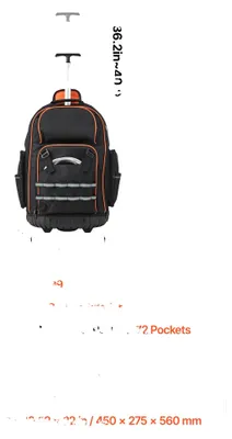 Obrázok produktu pre Batoh na náradie, veľký úložný priestor, robustná konštrukcia, 15 v 72 vreckách