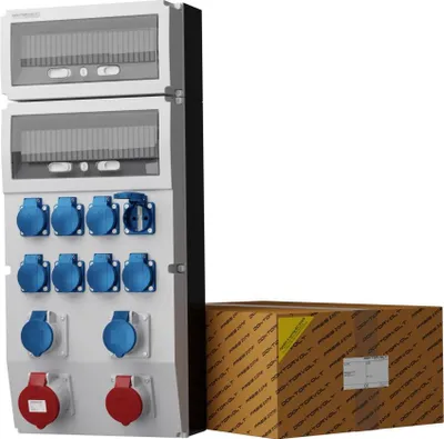 Immagine prodotto di Distributore di potenza eXT 32A 16A 2x16A Camping 8x230V Doktorvolt 2346