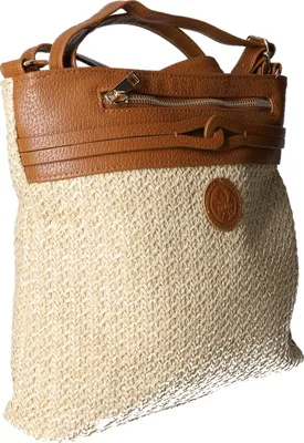 Produktbild von Rieker Schultertasche Beige H1519-64, 31x28x6 cm, Reißverschluss, verstellbarer Schulterriemen