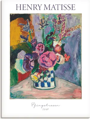 Produktbild von ARTland Leinwandbild Pfingstrosen. 1907 Größe: 60x80 cm