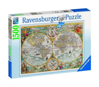 Produktbild von Ravensburger 16381, 1500 Stück(e), Landkarten, 14 Jahr(e)