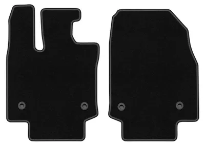 Imagen del producto de Alfombrillas delanteras de moqueta para Lexus RX V 2022- (SUV) – 2 piezas, negras, a medida – Wielganizator BASIC