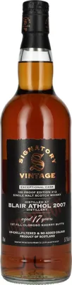 Produktbild von Blair Athol 17 Jahre - 2007/2025 - 100 Proof Exceptional Cask Edition #12 - Signatory Vintage - Speyside Single Malt Scotch Whsiky