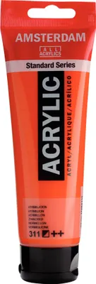 Produktbild von Amsterdam 17093112, Orange, Acrylfarbe, Flüssigkeit + Gel, 120 ml
