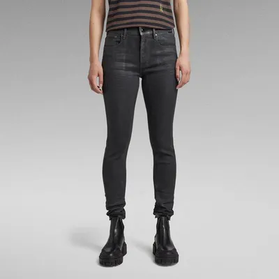 Produktbild von G-STAR Damen 3301 Skinny Jeans Grau 26W / 32L