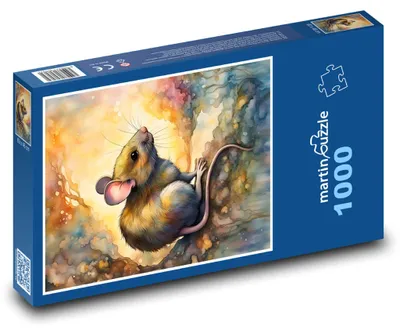 Obrázek produktu pro martinpuzzle - Puzzle 1000 - Myš v přírodě